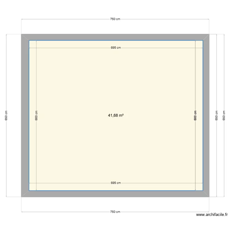 maison. Plan de 0 pièce et 0 m2