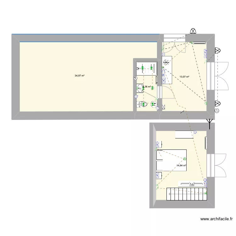 d&eacute;pendance Nanteau PDF. Plan de 