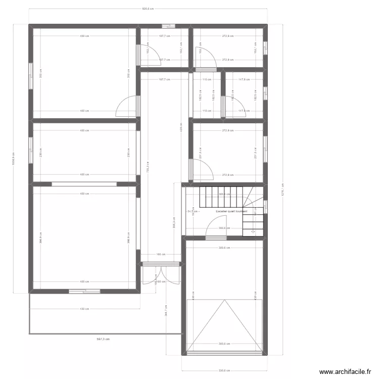 Projet construction Bat 2. Plan de 