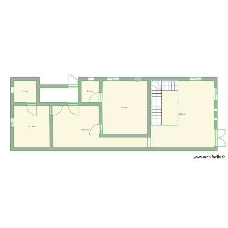 Ma maison. Plan de 