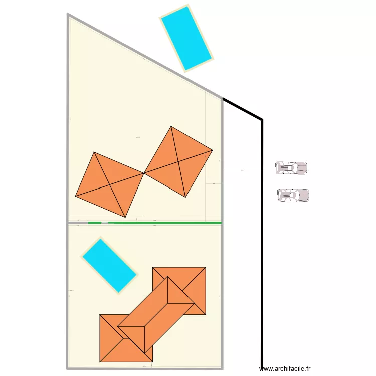 chez Issa V 2V6. Plan de chez Issa V 2V6. Plan de