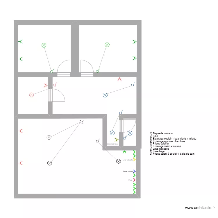 Appartement clément v2. Plan de Appartement clément v2. Plan de