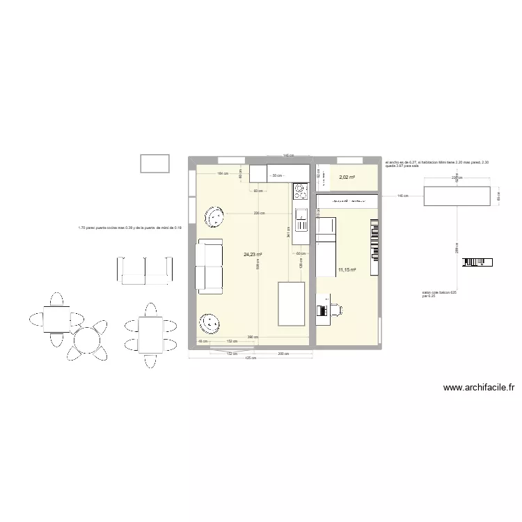 maubeuge grand 4. Plan de 