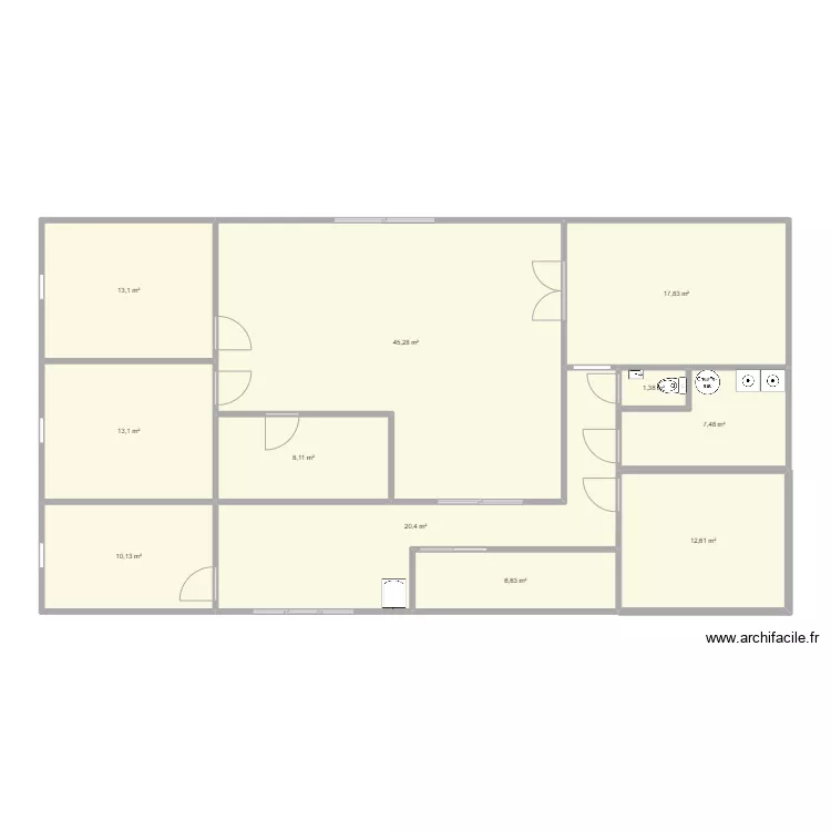 Micro creche. Plan de Micro creche. Plan de