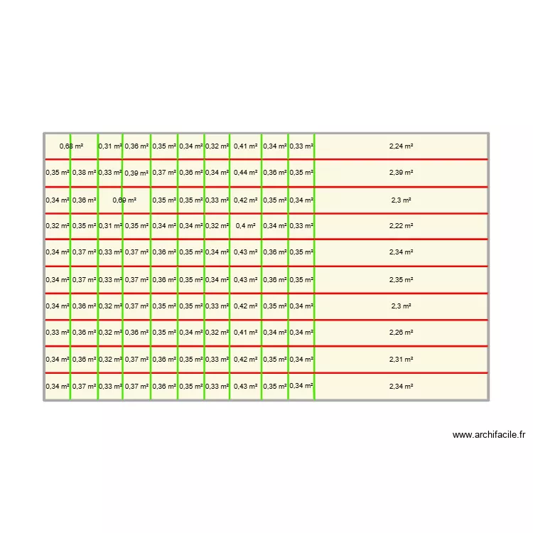 type frasnes. Plan de type frasnes. Plan de