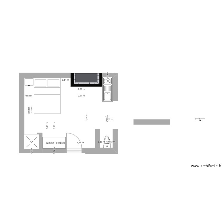 Nouveau plan gite. Plan de 0 pièce et 0 m2