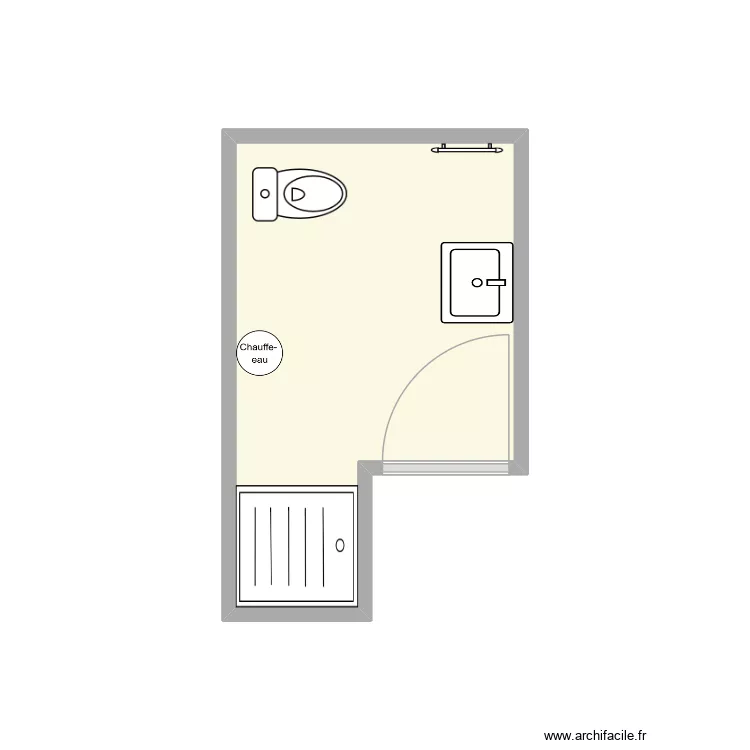 VASD IB aménagé. Plan de 1 et 6 m² VASD IB aménagé. Plan de 1 et 6 m²