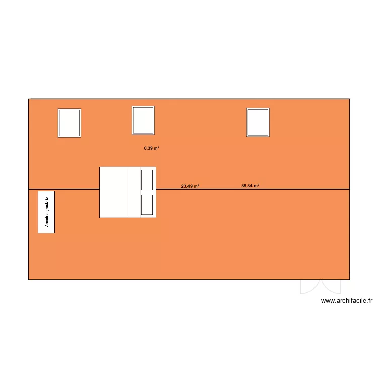 glos gite 2. Plan de 6  et 155 m²