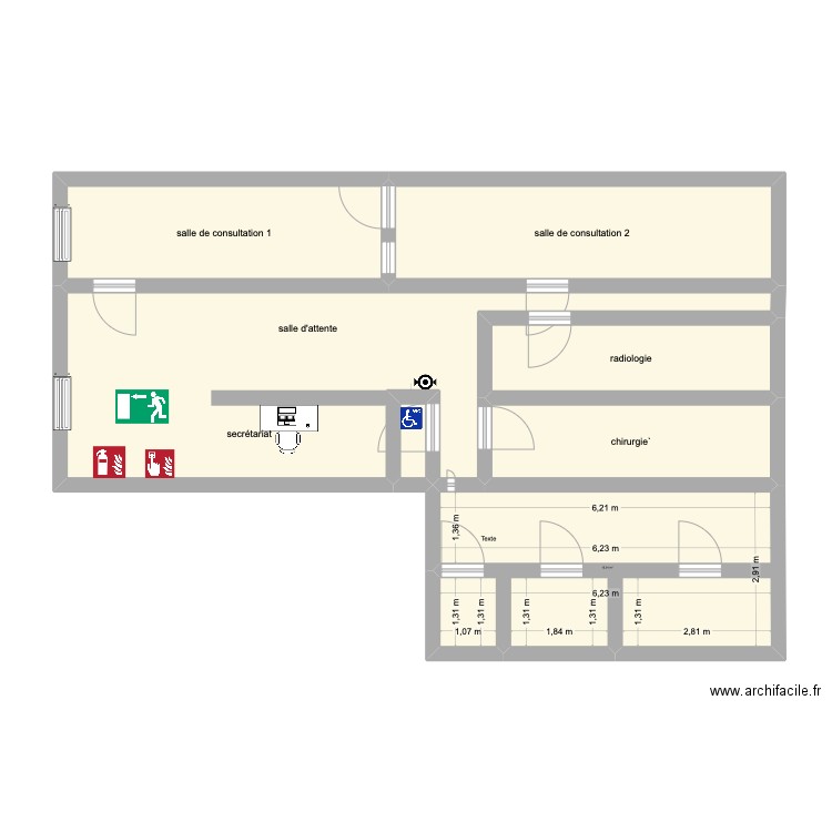 VET HOUSSE. Plan de 7 pièces et 80 m2