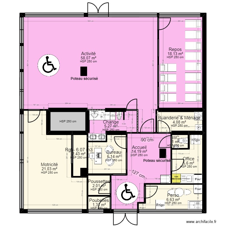 92 PUTEAUX projet Jean v2 ArL 160323 V3. Plan de 0 pièce et 0 m2