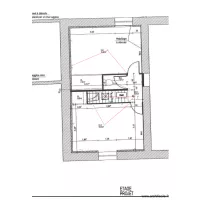 Plan elec &eacute;tage satolas