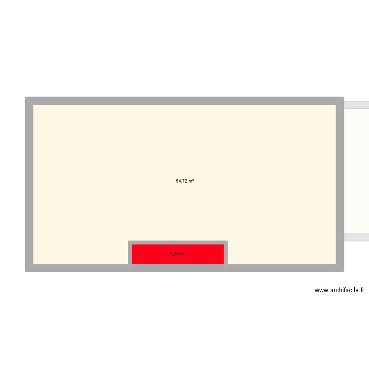 Capelli. Plan de 5 pièces et 112 m2