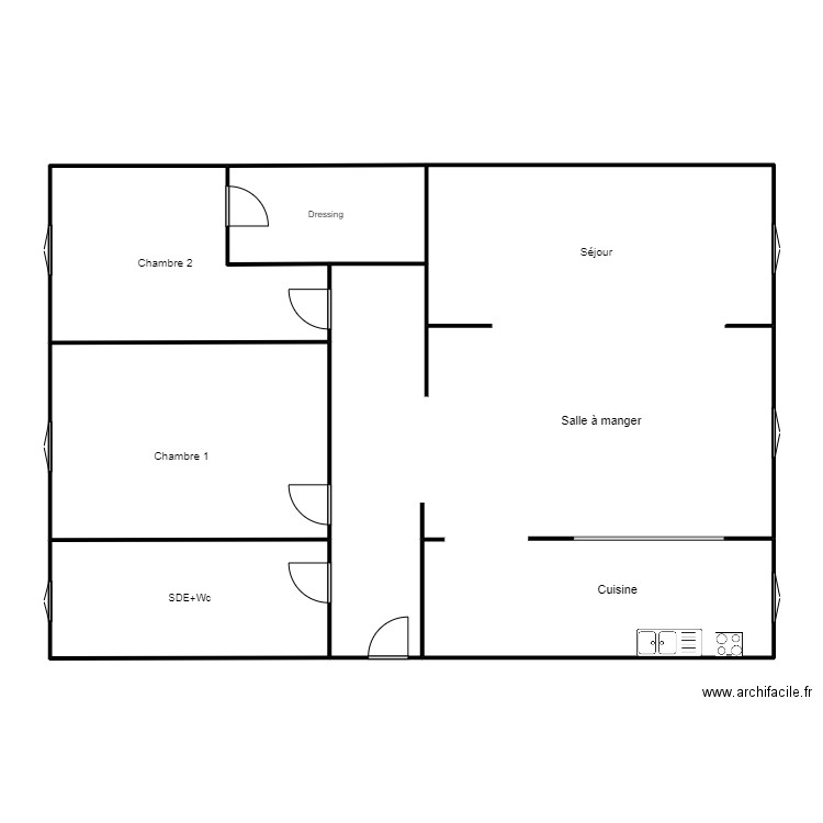 Plan Vienet . Plan de 0 pièce et 0 m2
