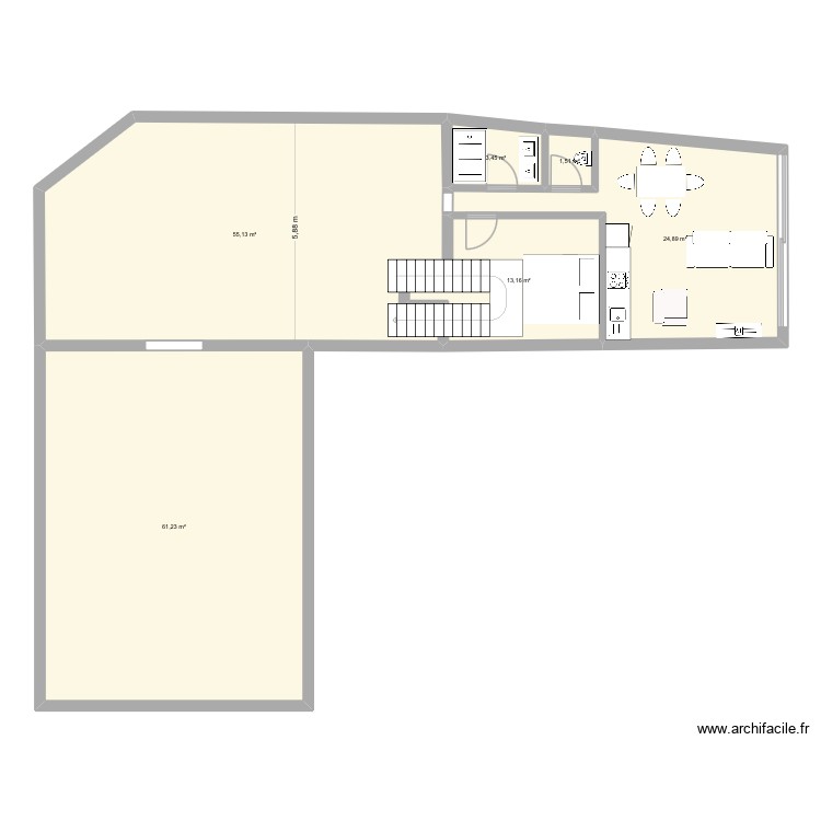 Salza test F2. Plan de 0 pièce et 0 m2