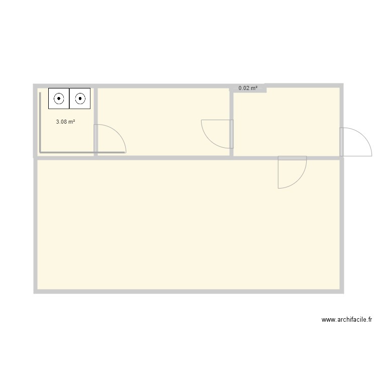Ans 03. Plan de 17 pièces et 135 m2