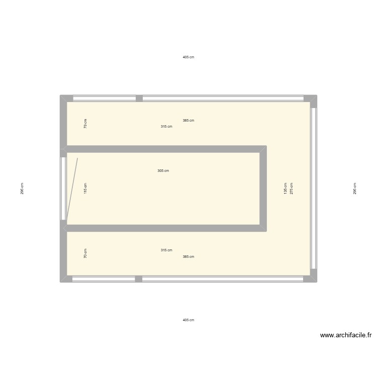 serre. Plan de 0 pièce et 0 m2