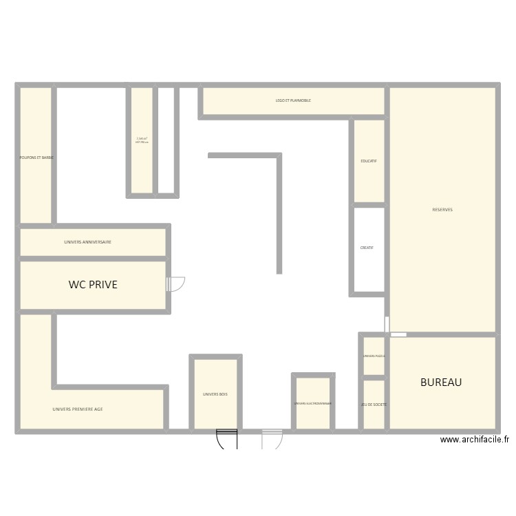 PLAN Jouets Sajou . Plan de 0 pièce et 0 m2