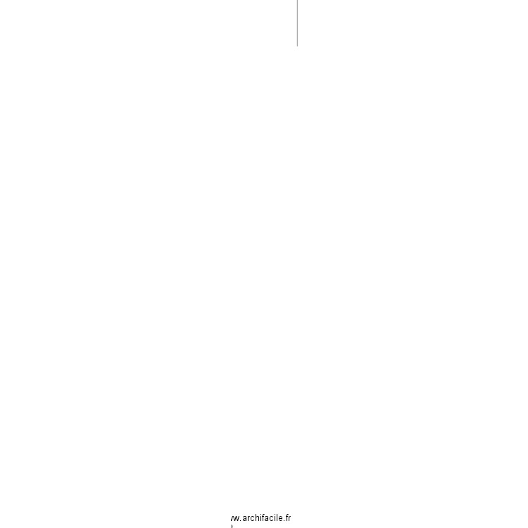 LAUDUN. Plan de 2 pièces et 71 m2