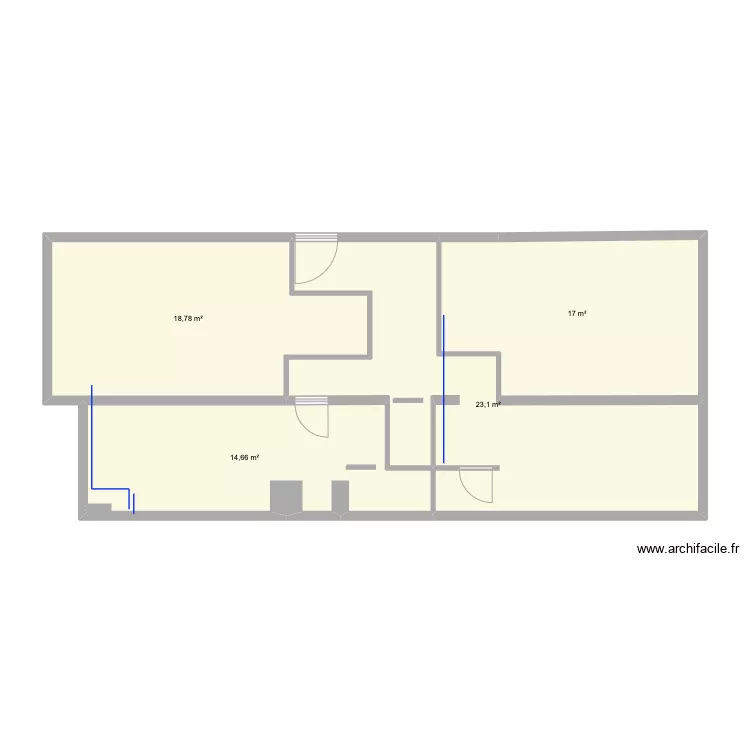 ST HERBLAIN CHARENTE V1. Plan de 