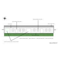 PLAN DE FACADE AVANT TRAVAUX