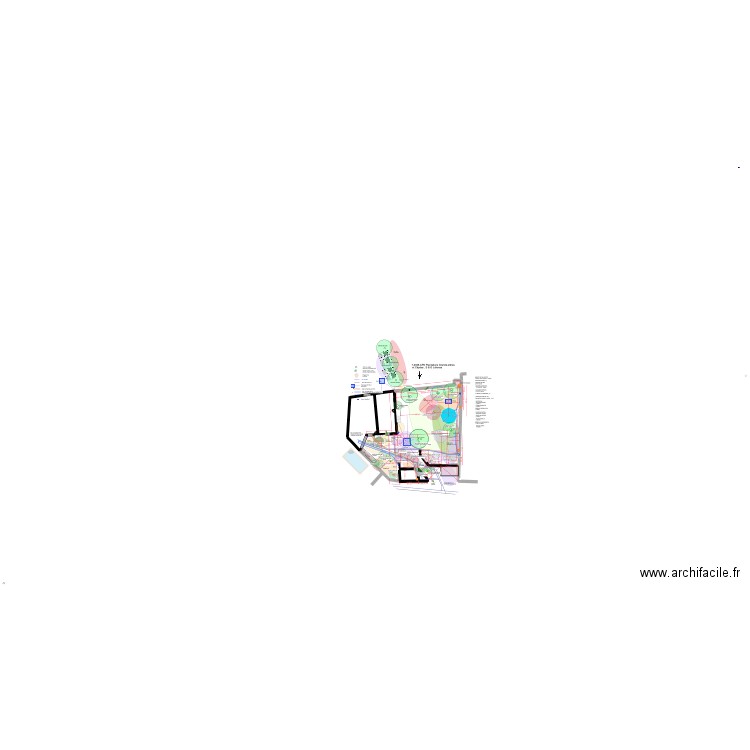 7-2025-APD plantation Grands arbres et cépées  -S & G -JULIENAS _ S et G-. Plan de 1 pièce et 4 m2