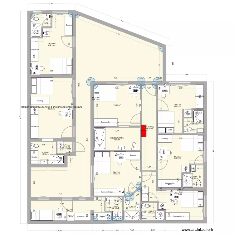 Saint-agne RDC v2. Plan de 19 et 207 m² Saint-agne RDC v2. Plan de 19 et 207 m²