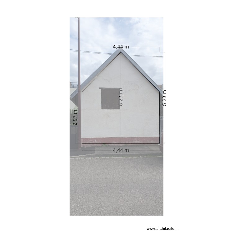 Façade Nord 3. Plan de 0 pièce et 0 m2