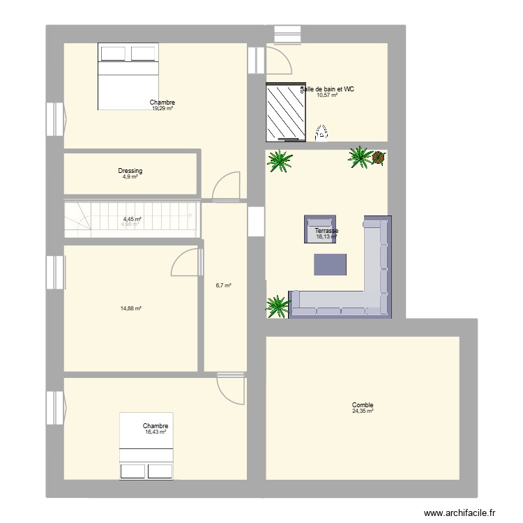 23/022026 Projet La F 86. Plan de 0 pièce et 0 m2