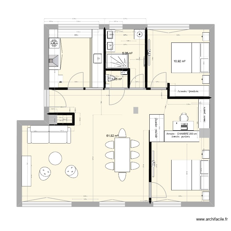 GAUTIER papa8. Plan de 0 pièce et 0 m2 GAUTIER papa8. Plan de 0 pièce et 0 m2