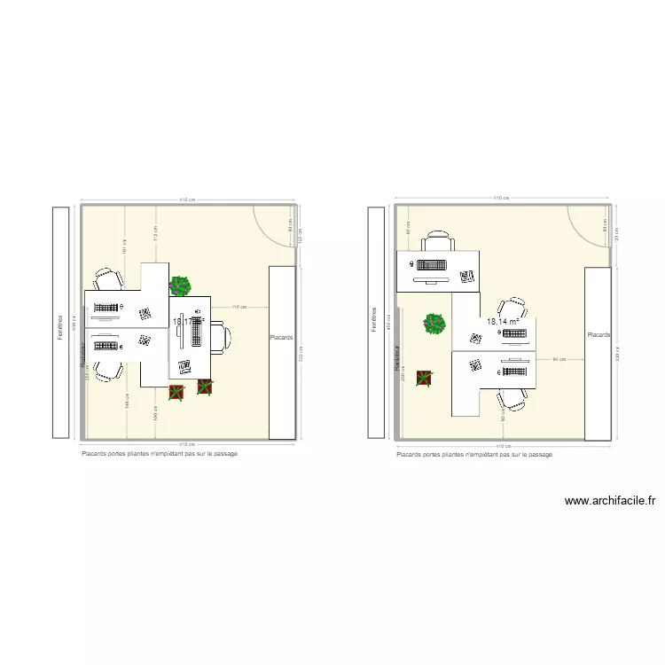 BUREAU RC BAL1 - PLAN N&deg; 1. Plan de 