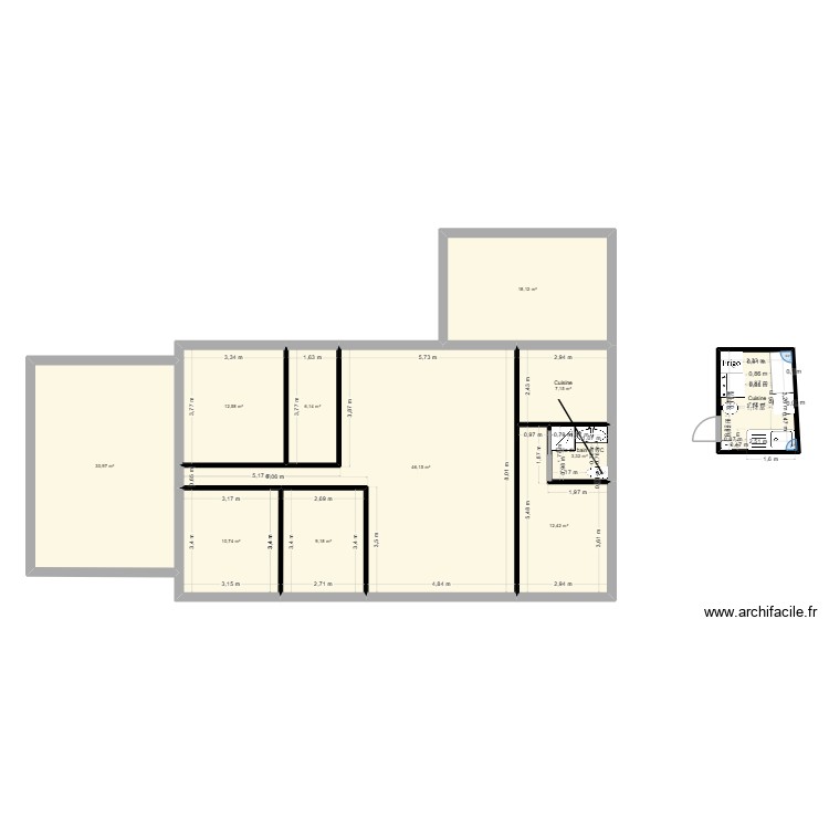 maison. Plan de 0 pièce et 0 m2