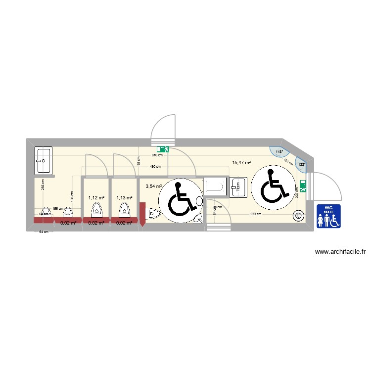 SUPER U JANZE. Plan de 0 pièce et 0 m2