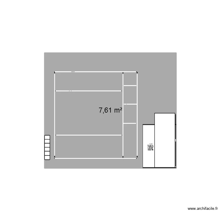 lit escamotable. Plan de lit escamotable. Plan de