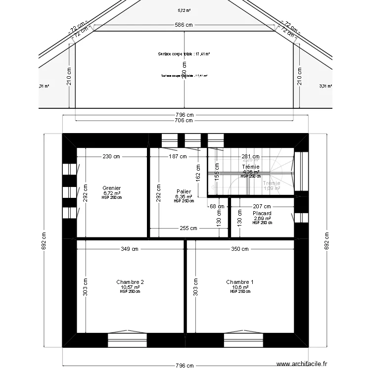 lebrault. Plan de 