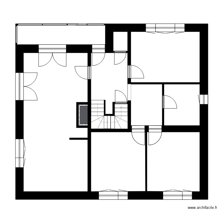 PELTIER. Plan de 20 pièces et 362 m2