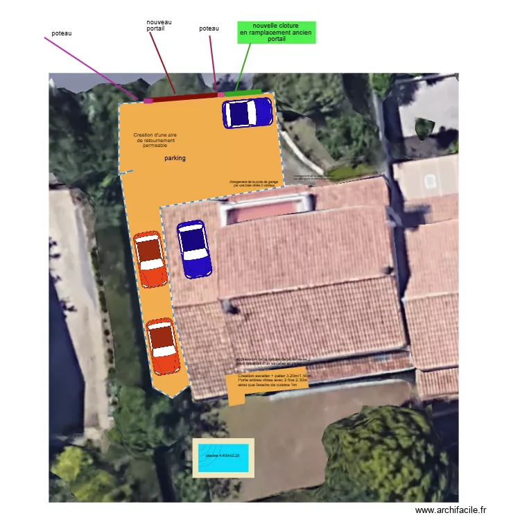 presentation du terrain. Plan de presentation du terrain. Plan de