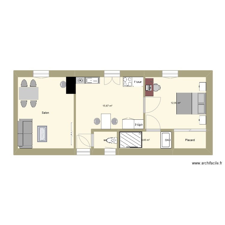 RAYANE.QATIM 2TNE1. Plan de 0 pièce et 0 m2