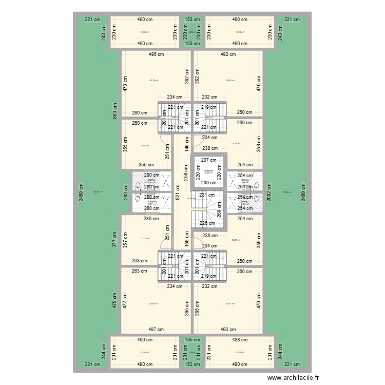 celaliye 1256/5 4 daire dubleks çati piyesi modifier . Plan de 0 pièce et 0 m2