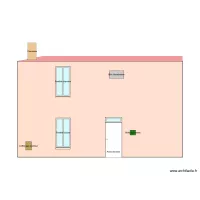 Maison - Facade avant isolation