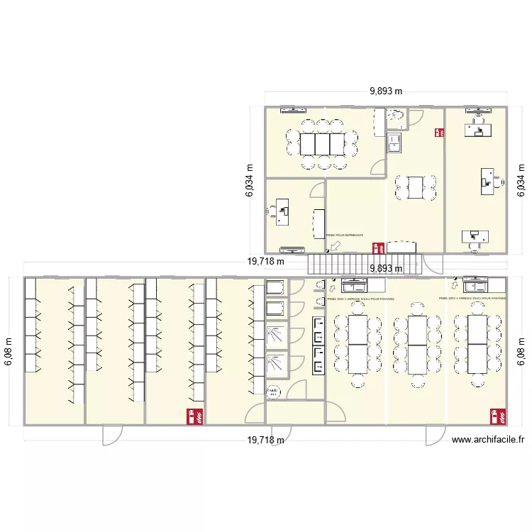 EIFFAGE CHANTIER STRONGLIGHT ST ETIENNE. Plan de 