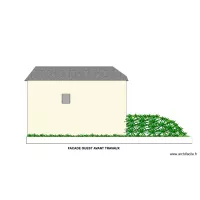 facade OUEST AVANT TRAVAUX