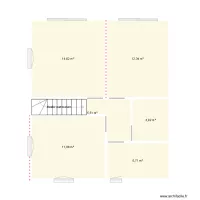 projet A 70m&sup2; 1er Et.