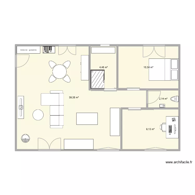MAISON CLAIRE. Plan de 0 pièce et 0 m2