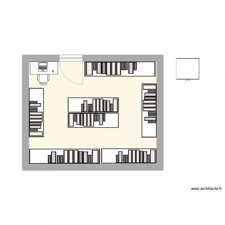 salle de rangement sous sol dar a. Plan de 