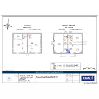 PLAN CHAUFFAGE SOUS SOL ET RDC 21  MARZECHALET 1 SUZANNE