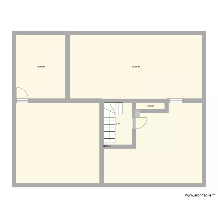 Cassel 2. Plan de 5  et 130 m²
