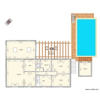 precy piscine et veranda