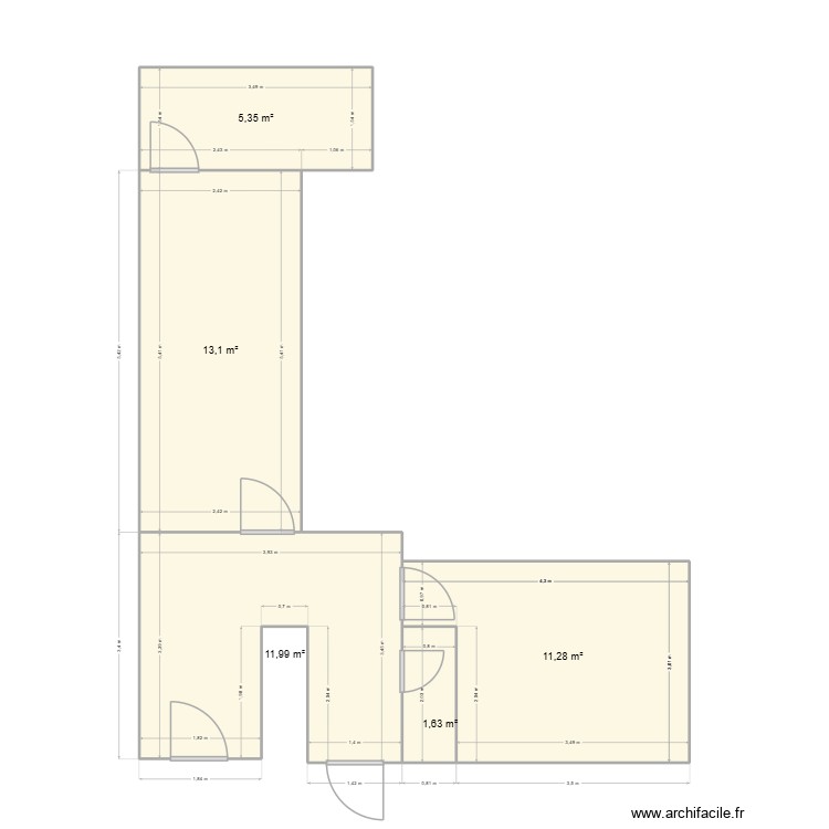 Cabinet. Plan de 0 pièce et 0 m2