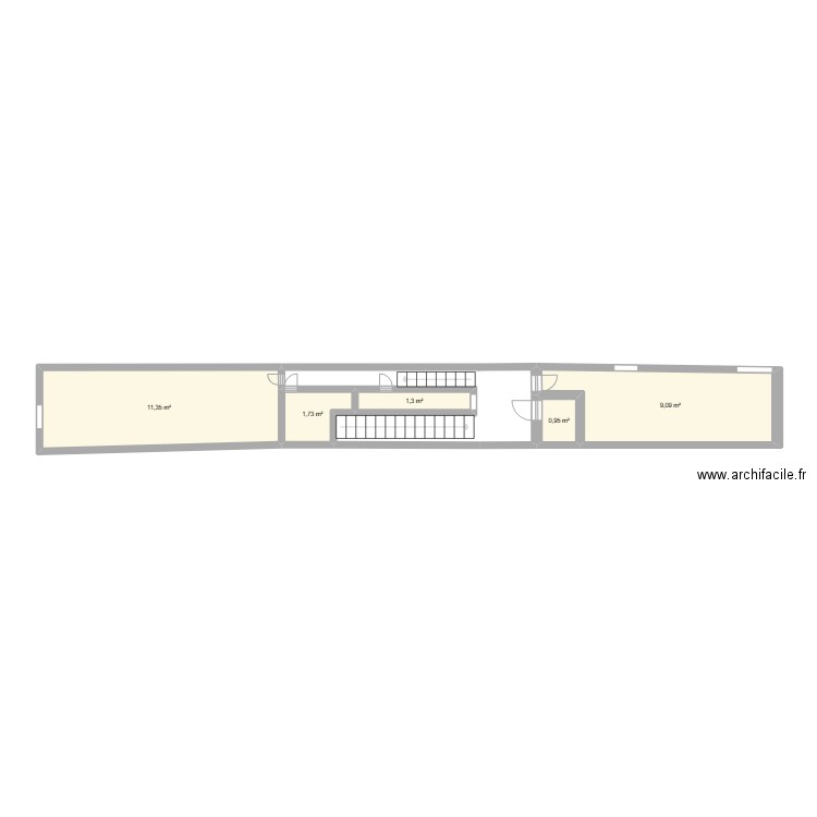 patrick plan. Plan de 5 pièces et 24 m2