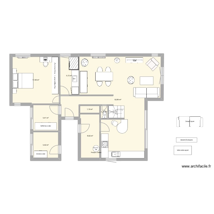 lann nevars rosporden. Plan de 0 pièce et 0 m2